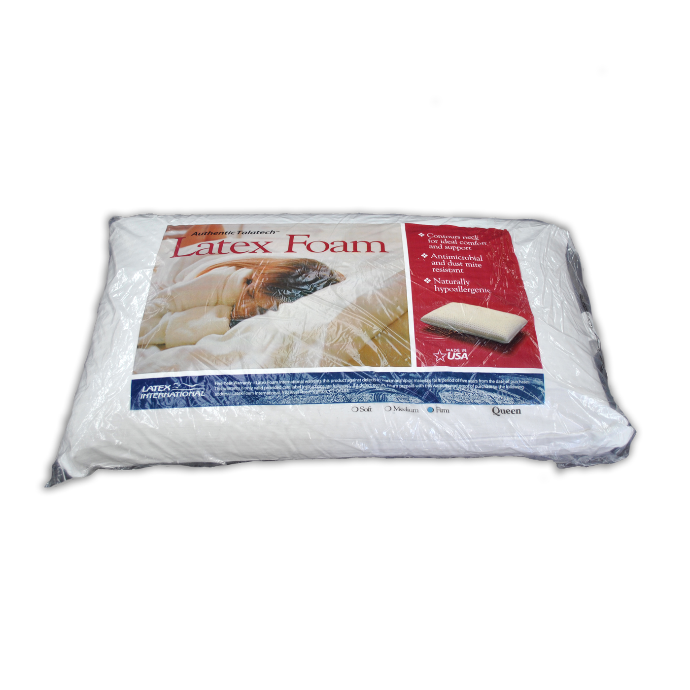 Latex Foam Pillow firm medium