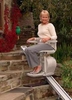 exterior outdoor electric acorn stair lifts