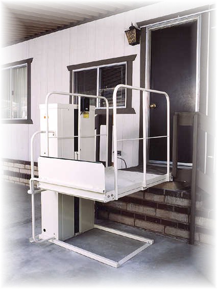 Rent vertical platform wheelchair macslift gate dealer pl50